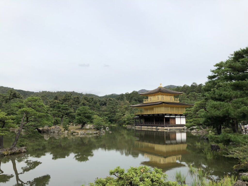 Viaggio in Giappone: padiglione d'oro a Kyoto