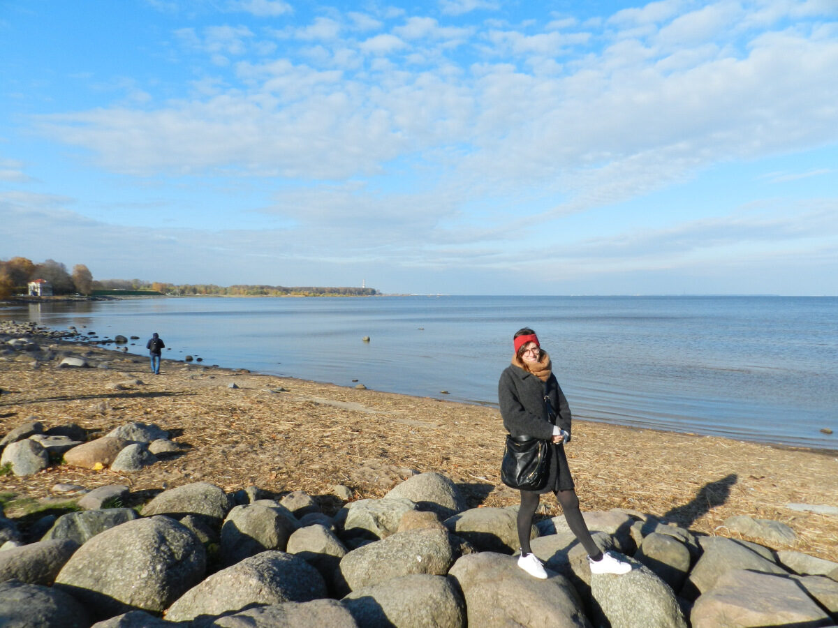Arrivo a Peterhof dal Golfo di Finlandia