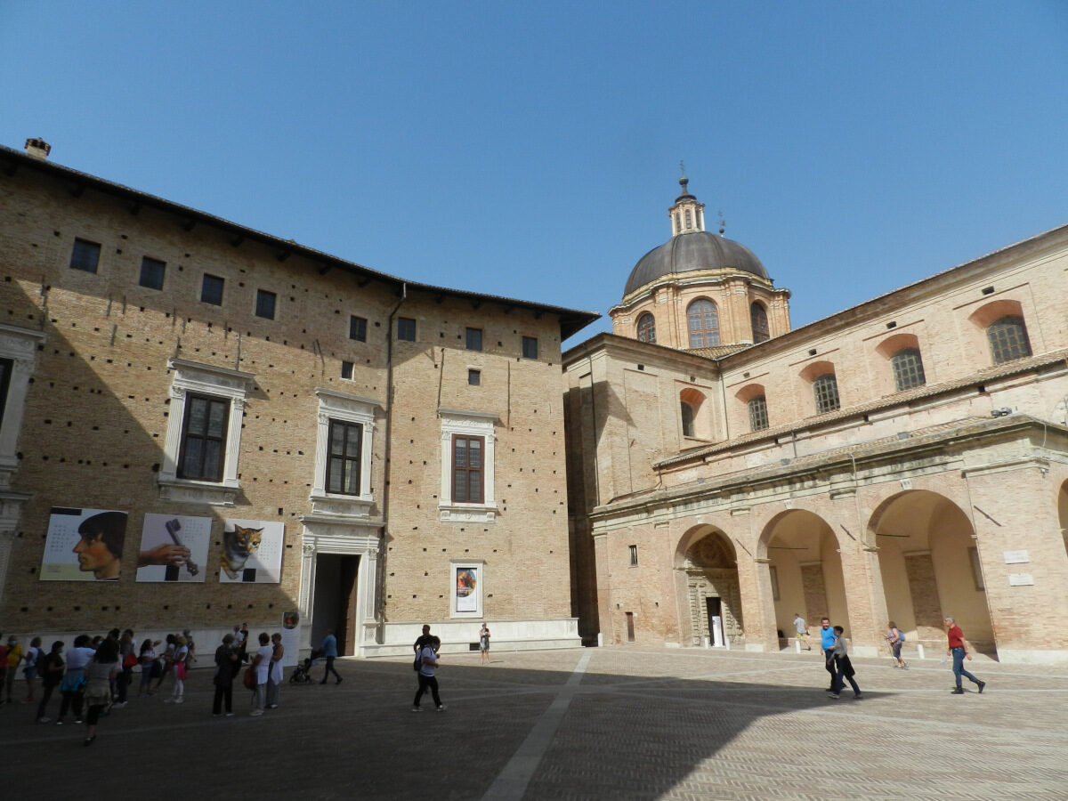 Entrata del Palazzo Ducale di Urbino